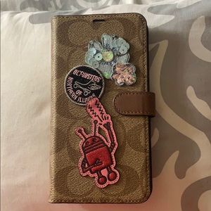 Coach IPhone XS Max Wallet Case